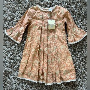 New with tags • yo baby • 2t dress Floral Bell Sleeve Dress